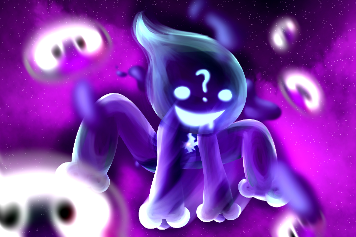Painting of Character from Puyo